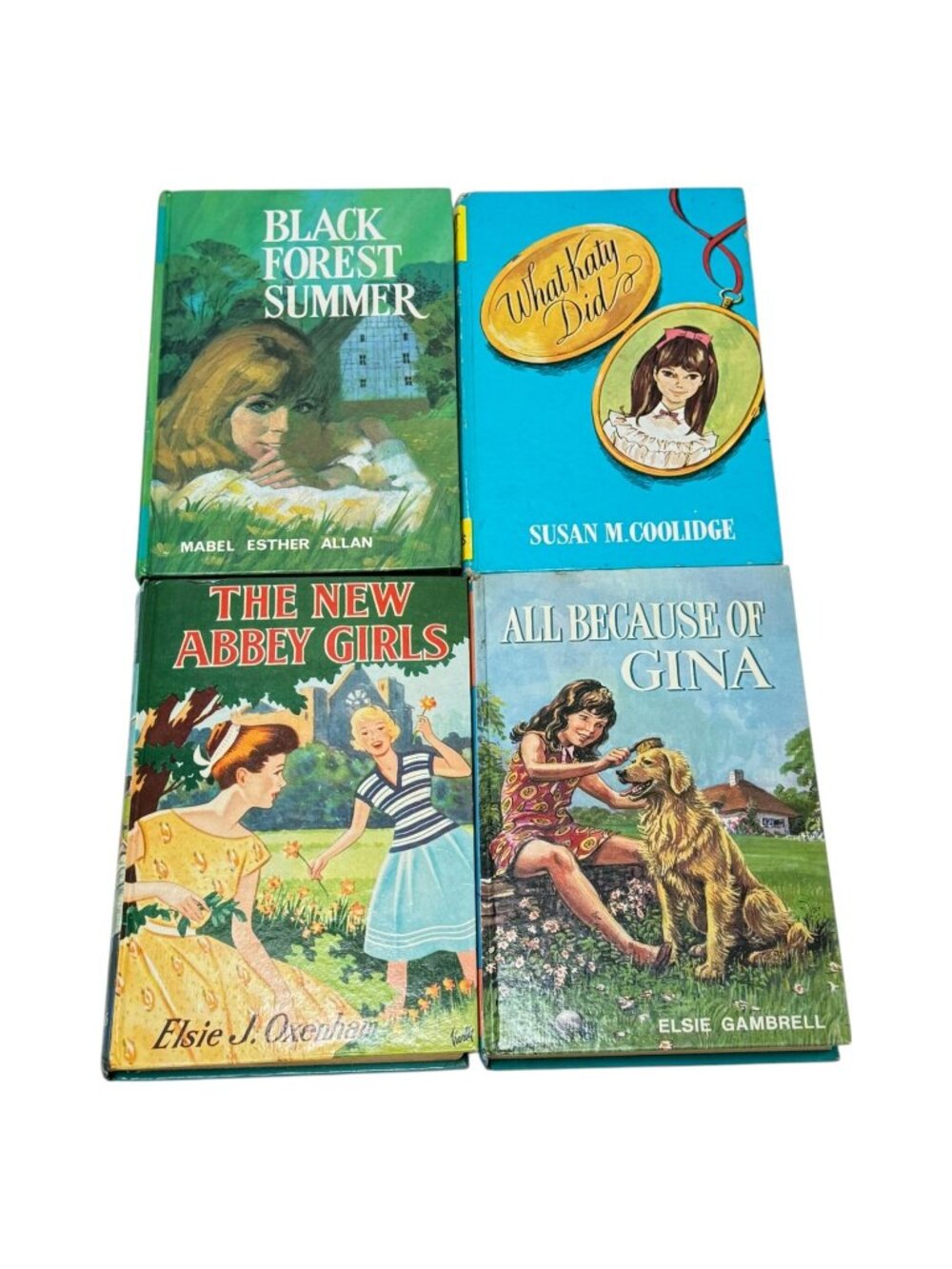 Childrens Press Childrens Book Lot 4 Gina Abbey Black Forest What Katy Did HC UK